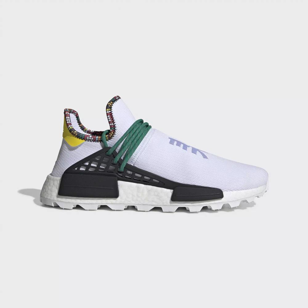 Adidas PW SOLAR HU NMD Tenis Blancos Para Hombre (MX-69606)